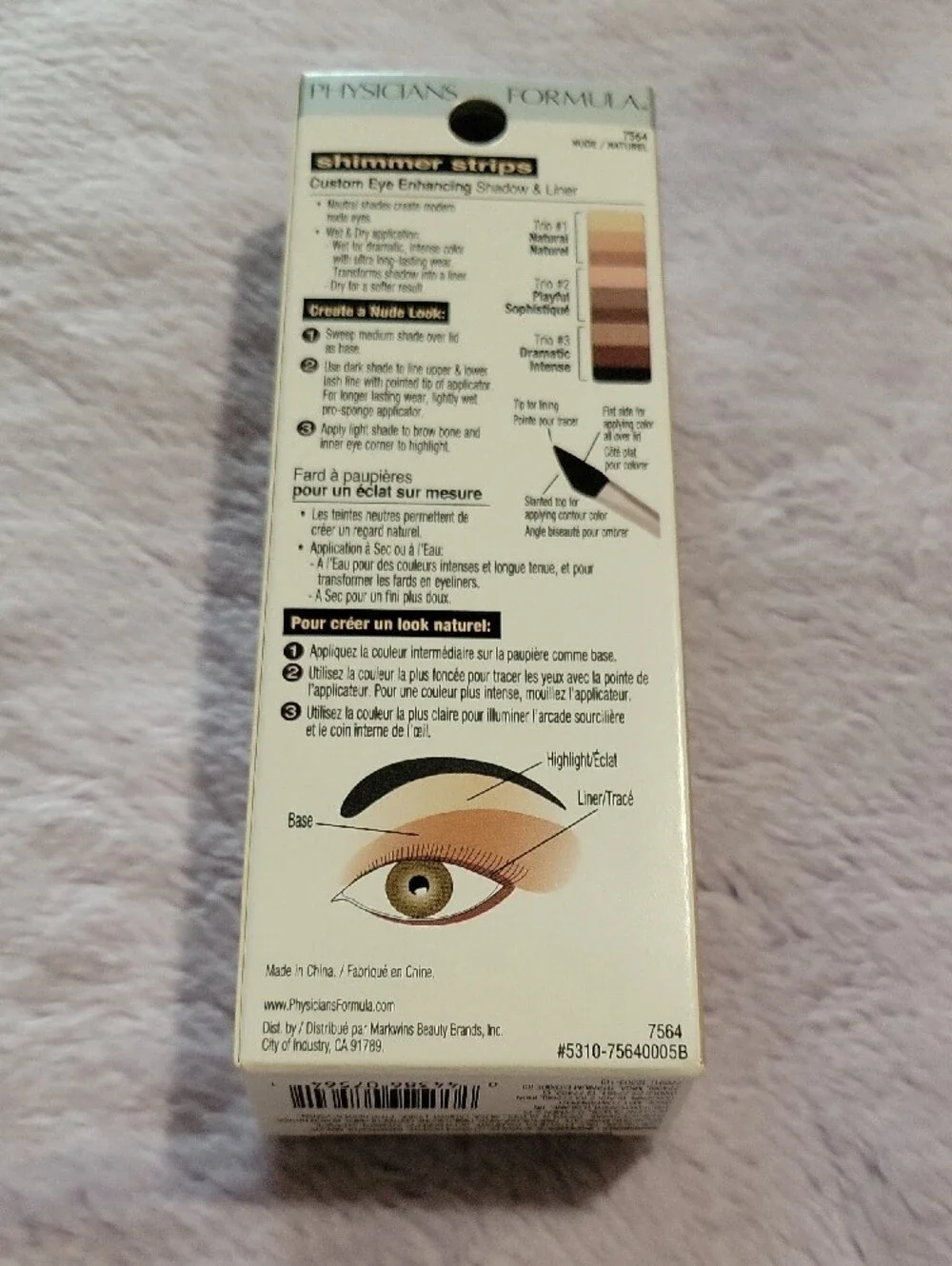 Physicians Formula Shimmer Strips Nude Eyeshadow Palette - Champagne to Taupe